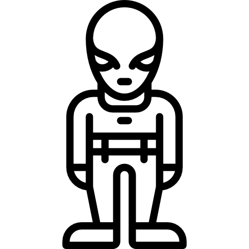außerirdischer Special Lineal icon