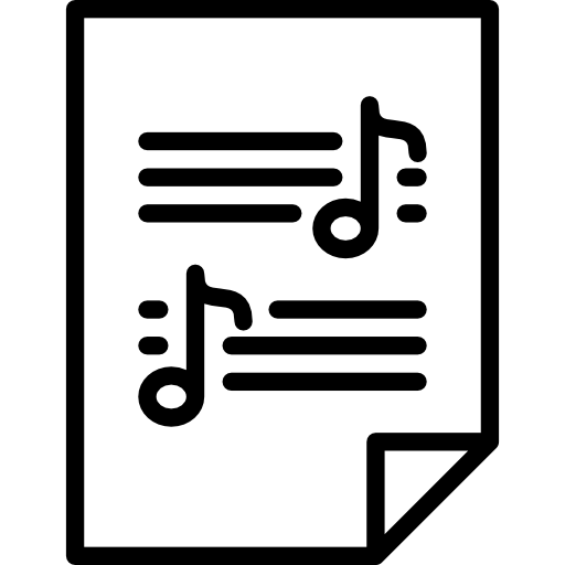bladmuziek Special Lineal icoon