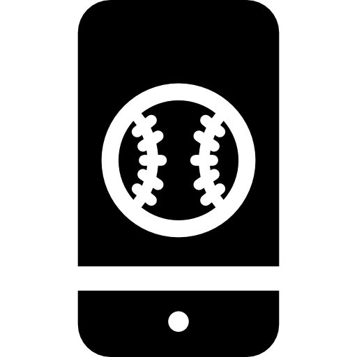 スマートフォン Curved Fill icon