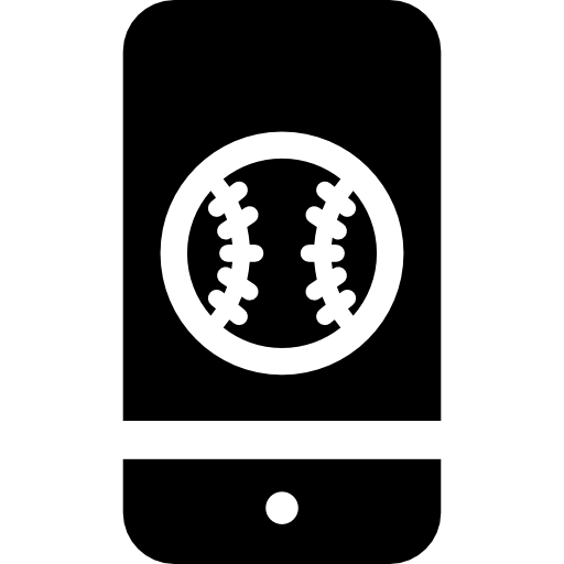 smartphone Curved Fill icona
