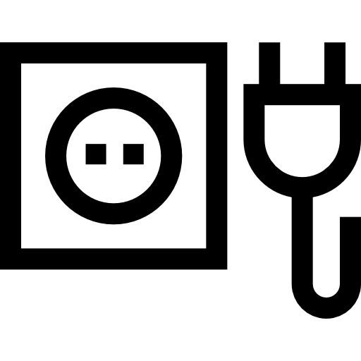 Socket Basic Straight Lineal icon