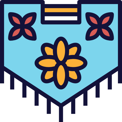 깃발 Becris Lineal color icon