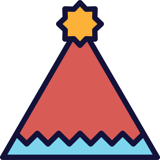 sombrero Becris Lineal color icono