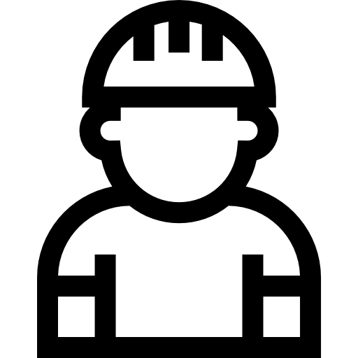 rowerzysta Basic Straight Lineal ikona