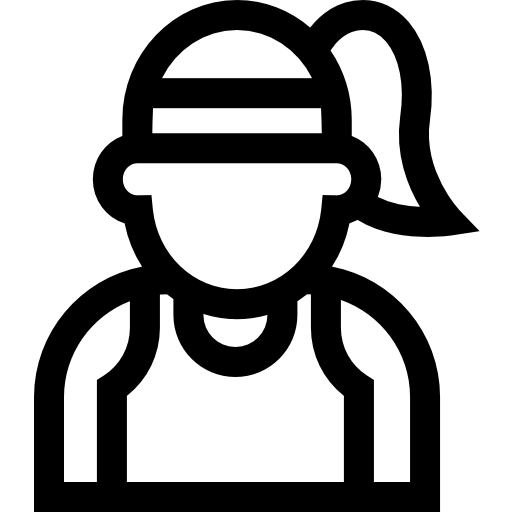 ランナー Basic Straight Lineal icon