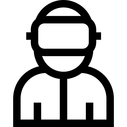 escafandra autónoma Basic Straight Lineal icono