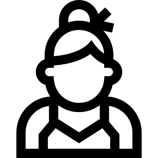 バレリーナ Basic Straight Lineal icon