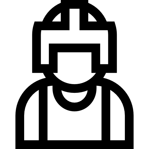pugile Basic Straight Lineal icona