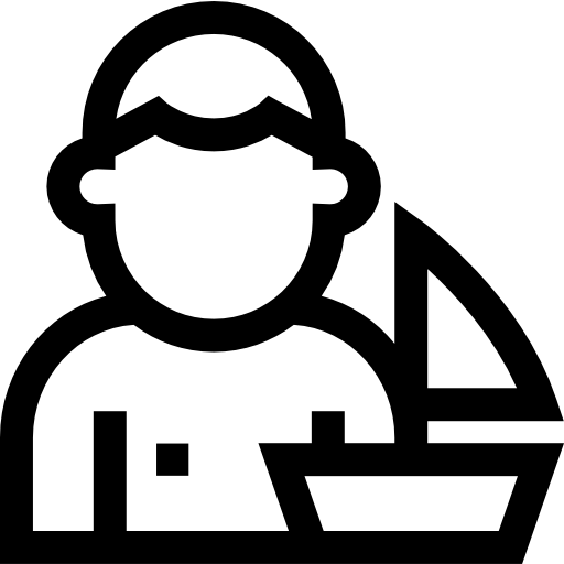 ウインドサーフィン Basic Straight Lineal icon