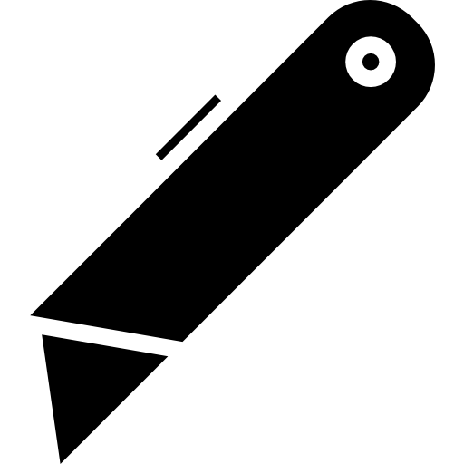 커터 srip Fill icon