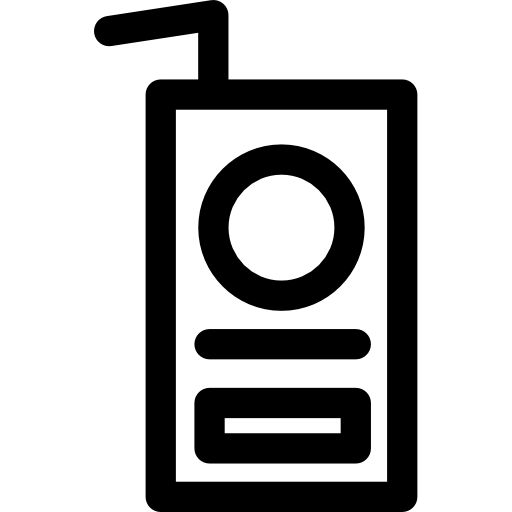 jugo Basic Rounded Lineal icono
