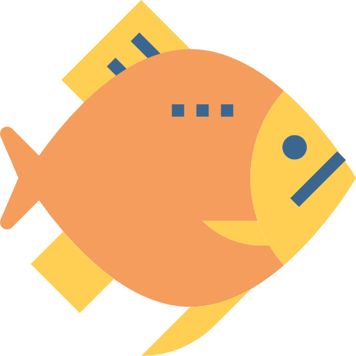 물고기 Becris Flat icon