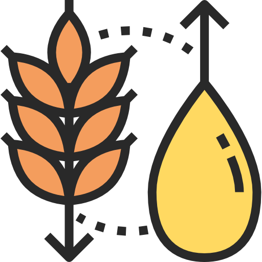 小麦 Becris Lineal color icon