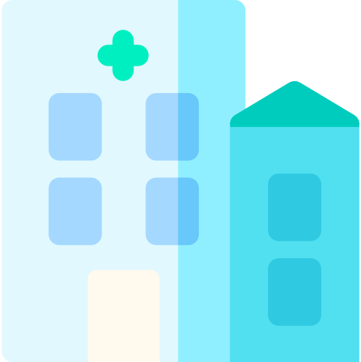 krankenhaus Basic Rounded Flat icon