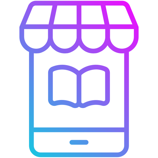 Book Generic gradient outline icon