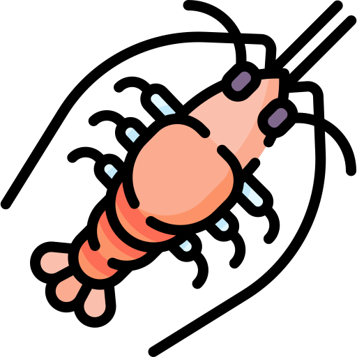 Cleaner shrimp Special Lineal color icon