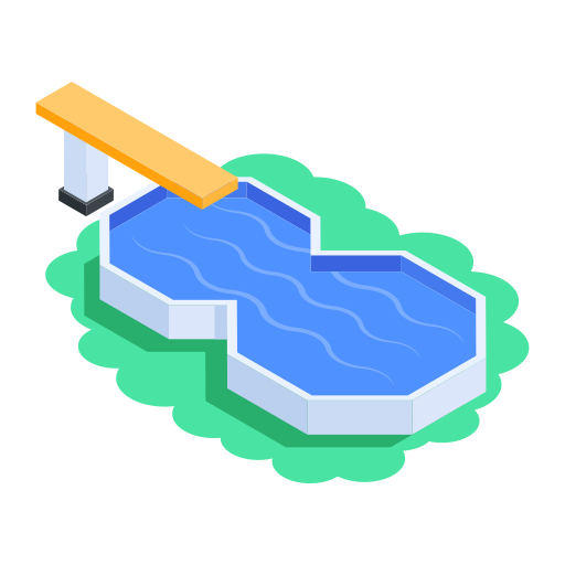 Pool Generic color fill icon