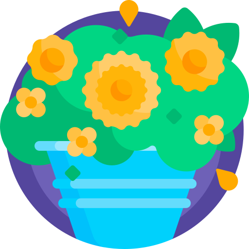 Flowers Detailed Flat Circular Flat icon