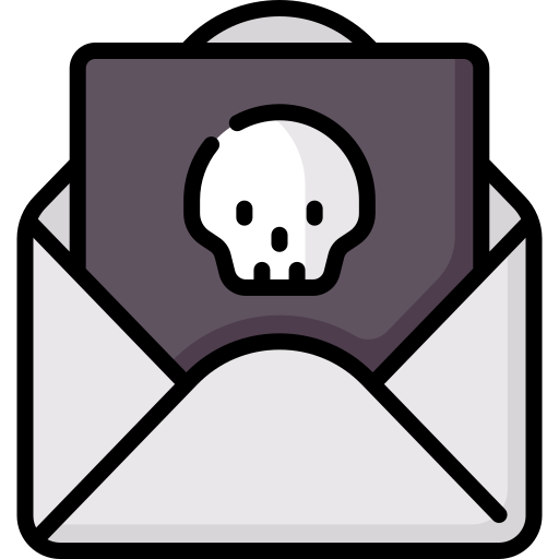 correo de halloween Special Lineal color icono
