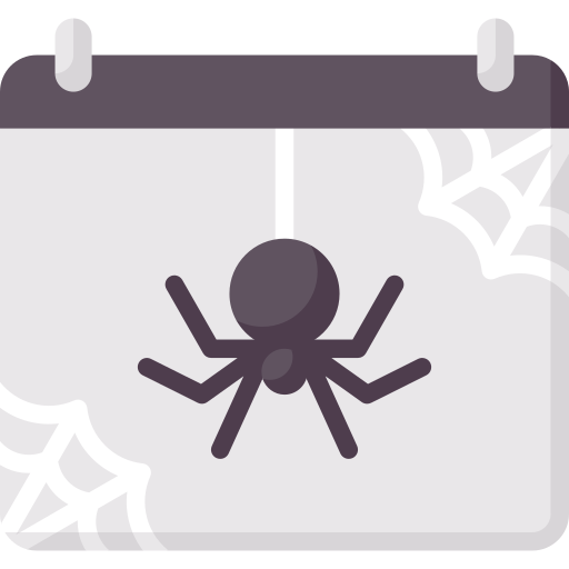 Хэллоуин календарь Special Flat иконка