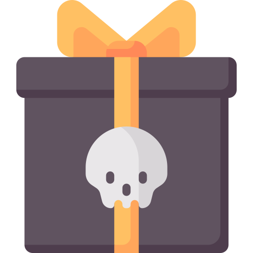 Halloween gift Special Flat icon