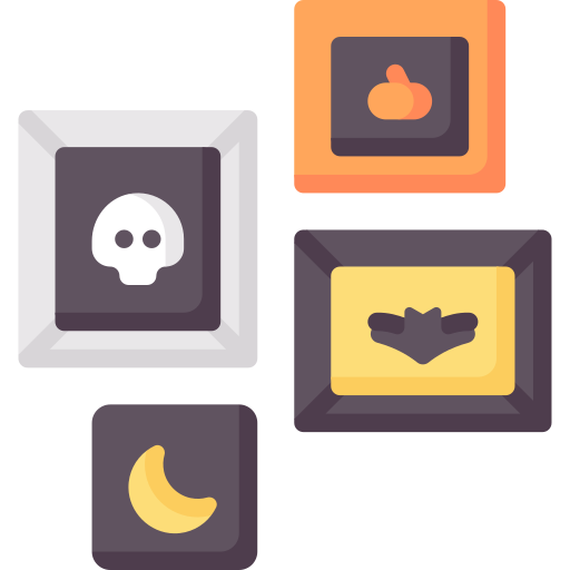 halloween-foto Special Flat icoon