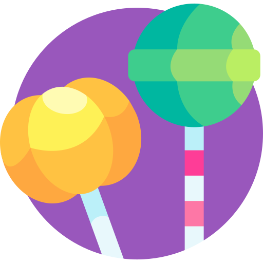 Lollipop Detailed Flat Circular Flat icon