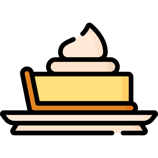 tarta de queso Special Lineal color icono