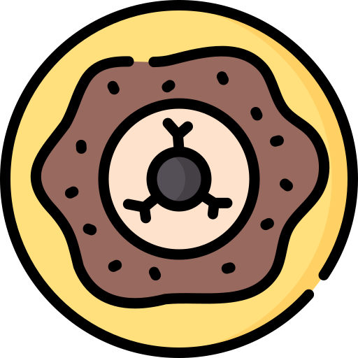 Пончик Special Lineal color иконка
