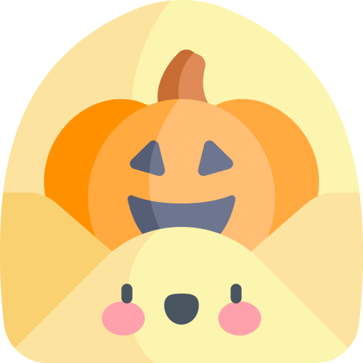 Halloween mail Kawaii Flat icon