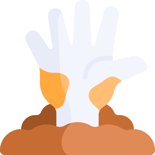 Hand Kawaii Flat icon