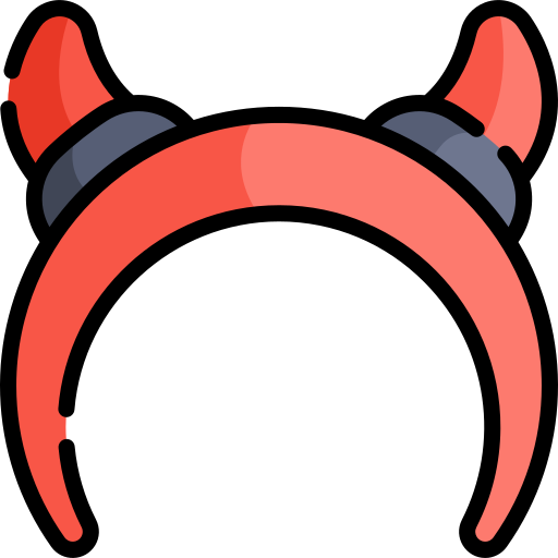 Headband Kawaii Lineal color icon