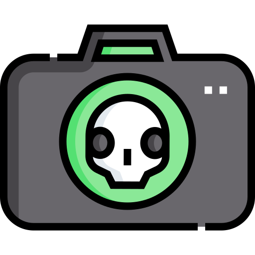 halloween-foto Detailed Straight Lineal color icon