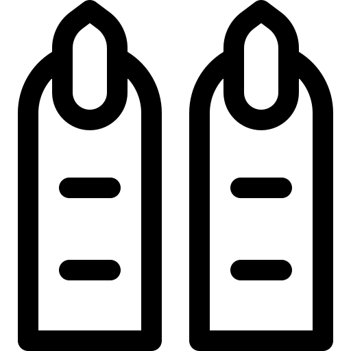 palec Basic Rounded Lineal ikona