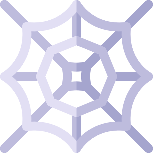 蜘蛛の巣 Basic Rounded Flat icon