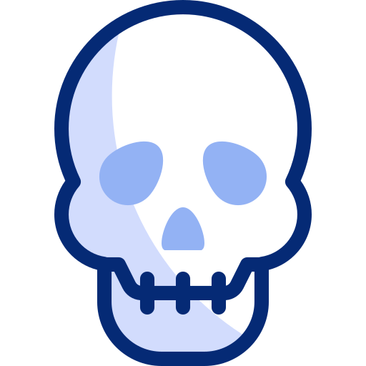 Skull Basic Accent Lineal Color icon