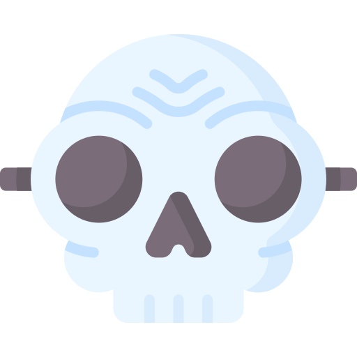 Skull Special Flat icon