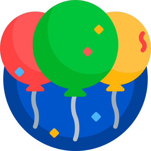 luftballons Detailed Flat Circular Flat icon