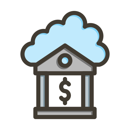 bankowość w chmurze Generic color lineal-color ikona