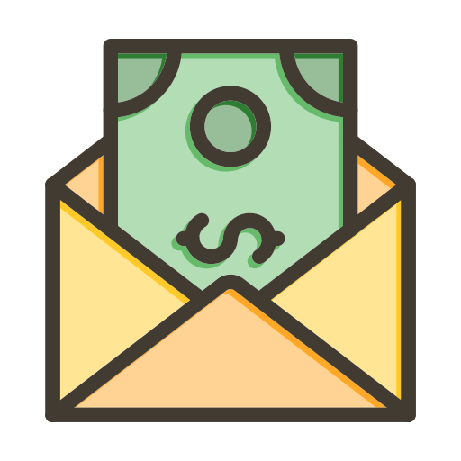 Salary mail Generic color lineal-color icon