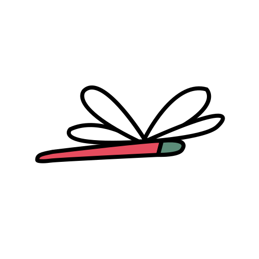 libellule rouge Generic color lineal-color Icône