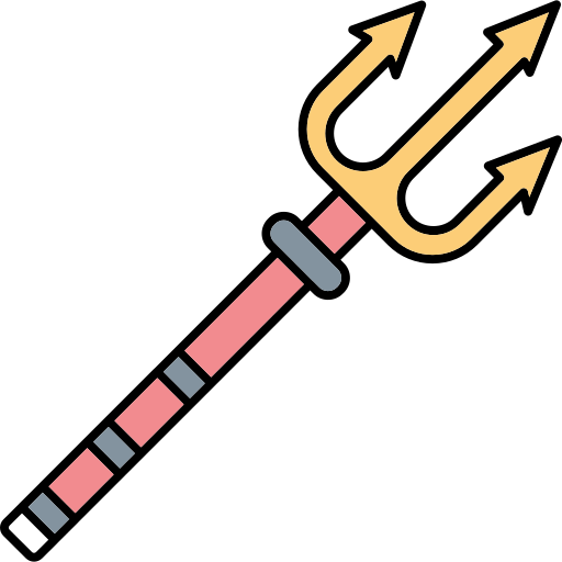 Trident Generic color outline icon