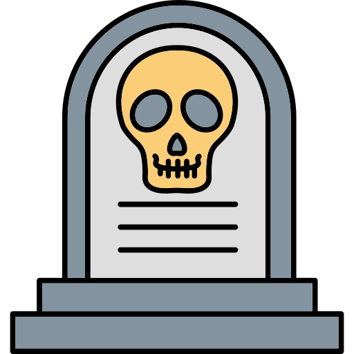 grób Generic color outline ikona