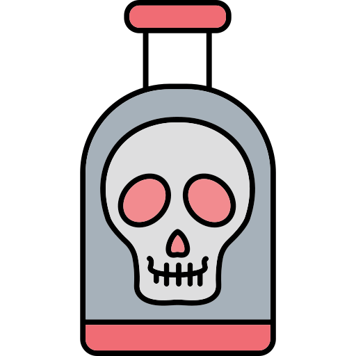 Poison Generic color outline icon