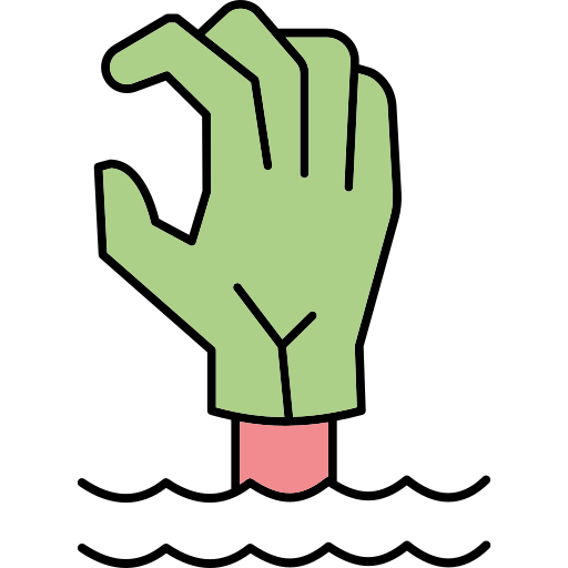 Zombie Generic color outline icon