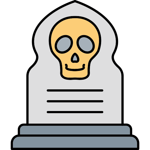 grób Generic color outline ikona