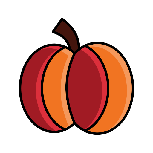 calabaza Generic color outline icono