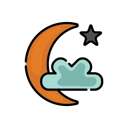 밤 Generic color outline icon