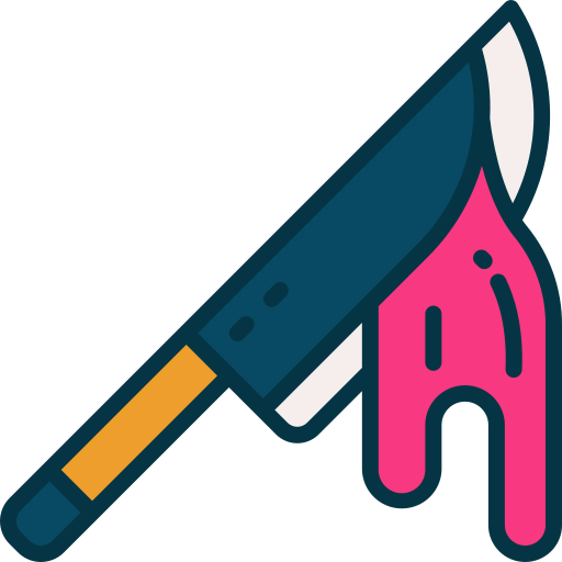 cuchillo Generic color outline icono
