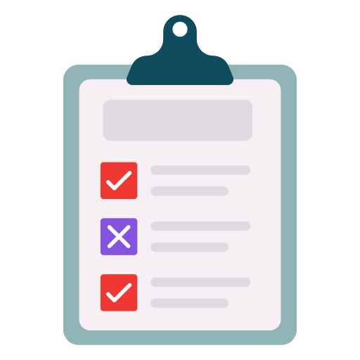 Checklist Generic color fill icon